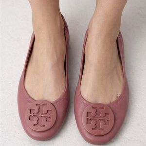 Tory Burch Mauve Minnie Ballet Flats 7M